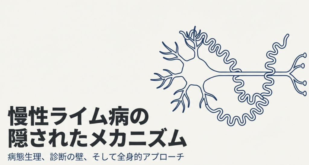 「治療しているのに体が動かない・・」慢性ライム（Chronic Lyme）